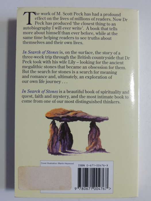 In Search Of Stones - A Pilgrimage Of Faith, Reason And Discovery - M. Scott Peck