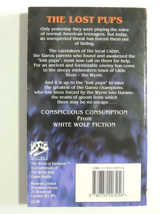 The World of Darkness - Werewolf - Conspicuous Consumption - Stewart von Allmen