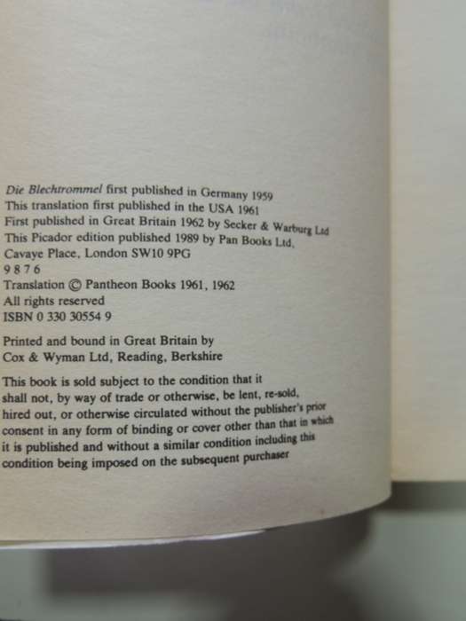 The Tin Drum - Gunter Grass, Translated from German by Krishna Winston