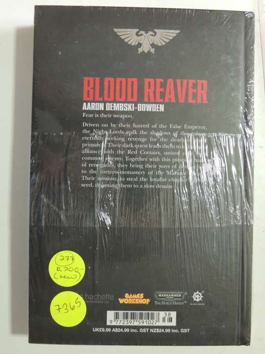 Blood Reaver -  Warhammer 40 000 Legends Collection (Issue 38 Vol 66) Aaron Dembski-Bowden