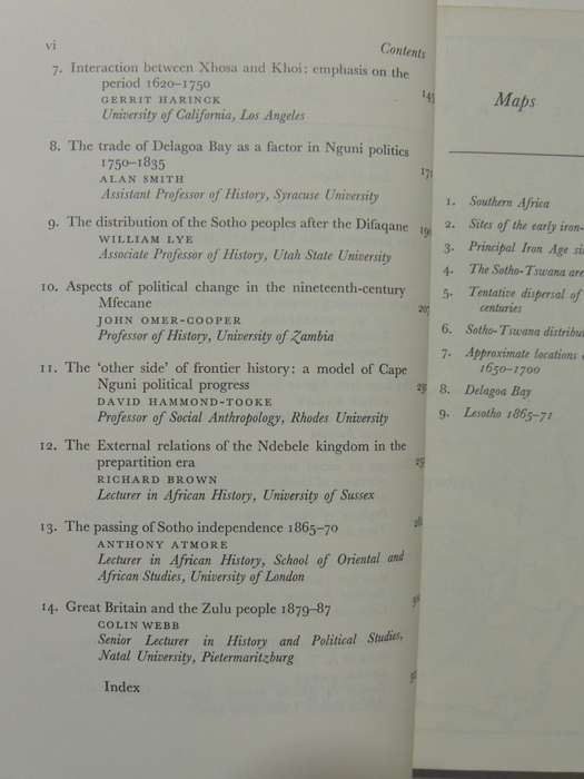 African Societies In Southern Africa - ed Leonard Thompson