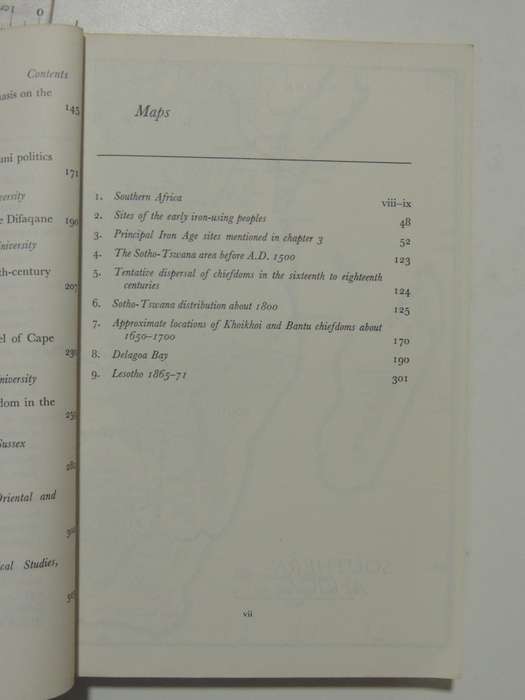 African Societies In Southern Africa - ed Leonard Thompson