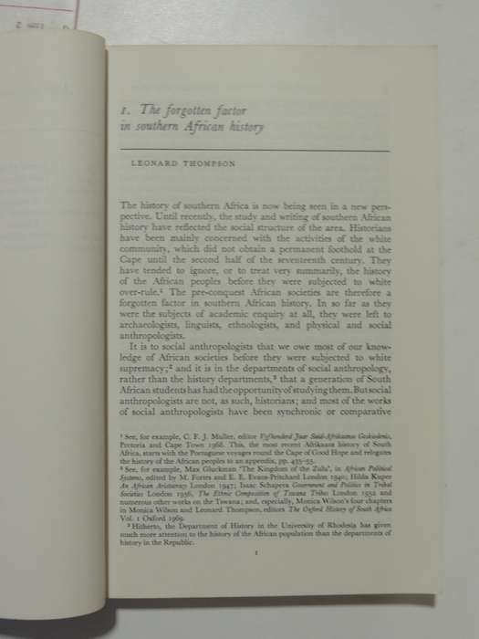 African Societies In Southern Africa - ed Leonard Thompson