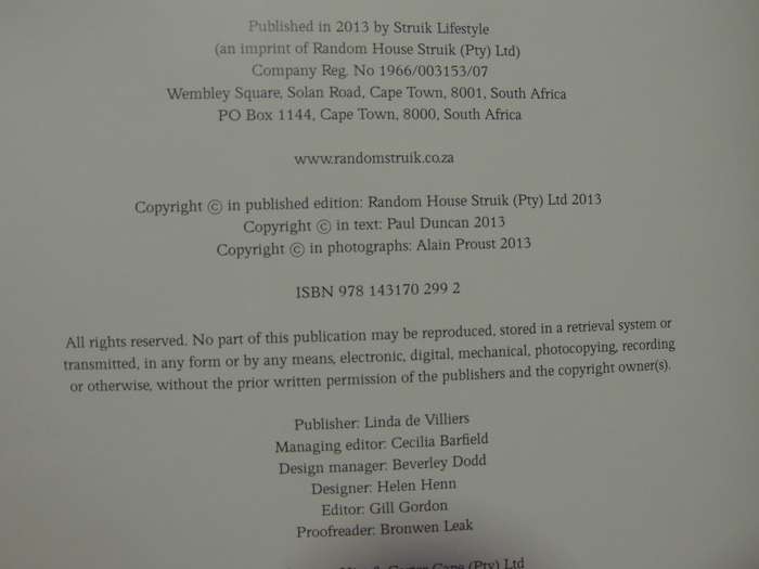 Hidden Cape Town - Paul Duncan & Alain Proust
