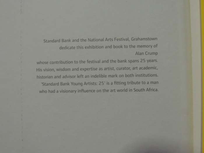 25 Standard Bank Young Artists: 25 A Retrospective Exhibition