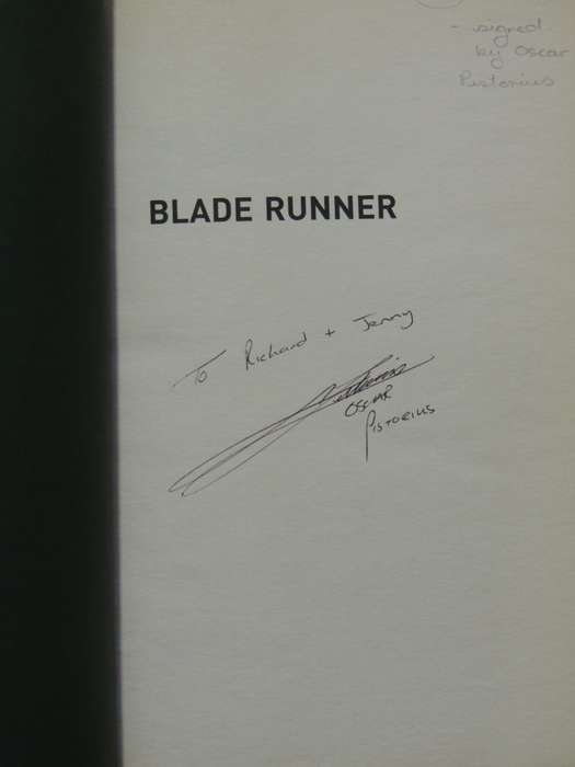 Oscar Pistorius - Blade runner - Oscar Pistorius, Translated by Rebecca Servadio-Kenan INSCRIBED