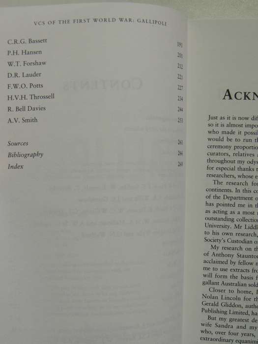 VCs of the First World War Gallipoli - Stephen Snelling