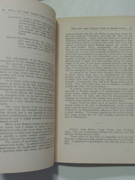 With the Army Service Corps in South Africa- Sir Wodehouse Richardson VERY SCARCE In One Edition!!