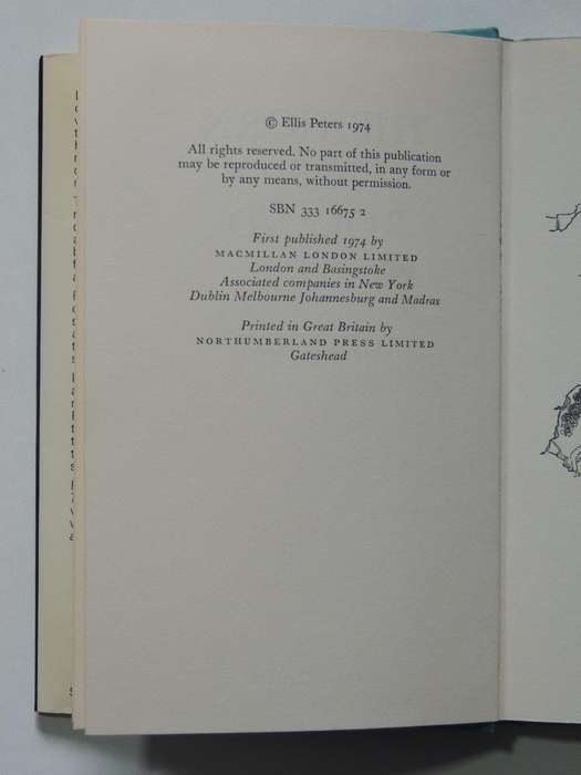 The Horn of Roland - First British Edition - Ellis Peters