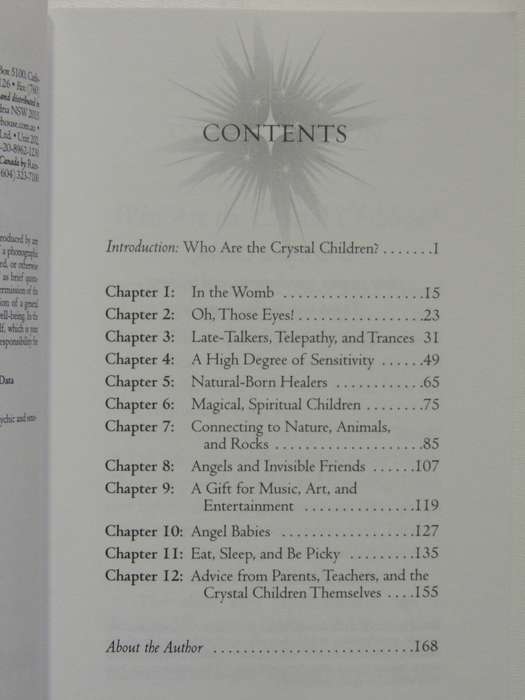 The Crystal Children, Guide to the Newest Generation of Psychic & Sensitive Children - Doreen Virtue