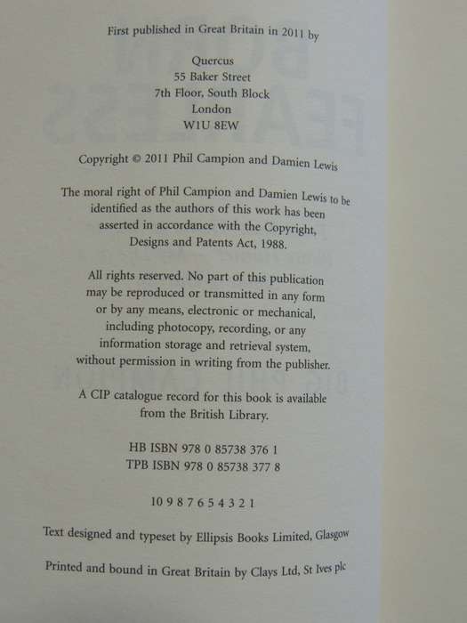 Born Fearless - Big Phil Campion