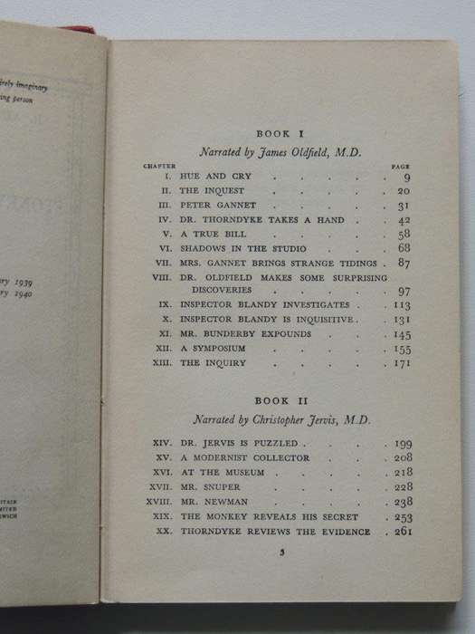 The Stoneware Monkey - R. Austin Freeman     First Edition