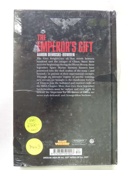 The Emperor`s Gift - Warhammer 40 000 Legends Collection (Issue 52 Vol 60) Aaron Dembski-Bowden