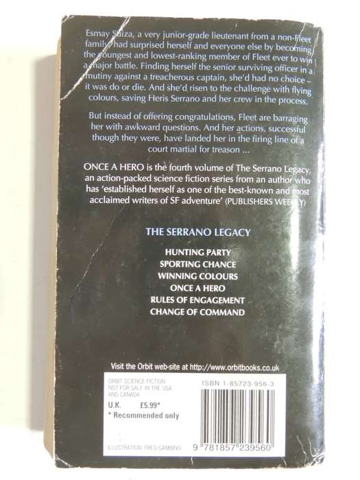 Once a Hero - Book 4 of the Serrano LegacyElizabeth Moon