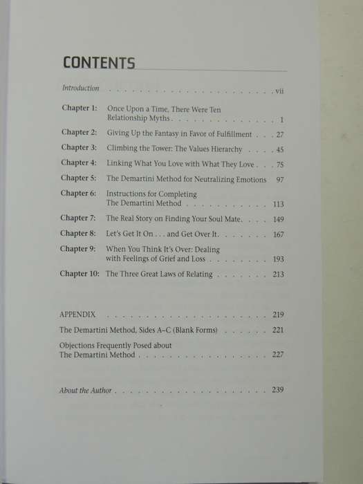 The Heart of Love, How to go Beyond Fantasy to Find True Relationship Fulfillment - John F Demartini