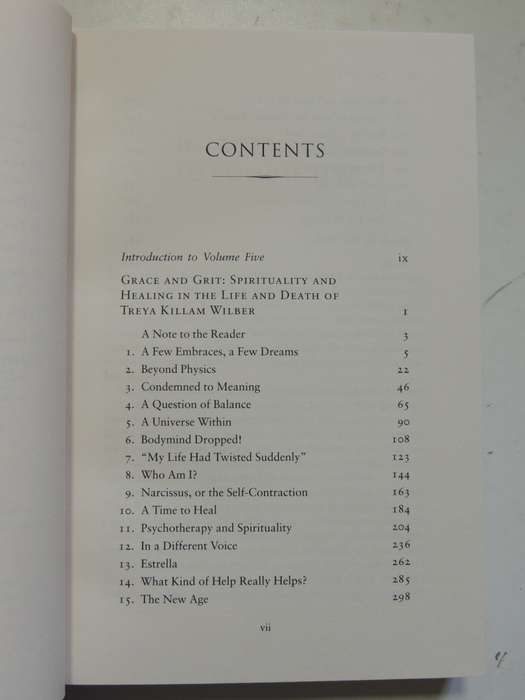 The Collected Works of Ken Wilber,V5:Grace & Grit,Spirituality &Healing..Life &Death of Treya Wilber