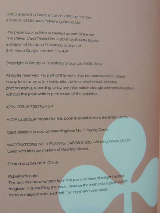 101 Clever Card Tricks - Cara Frost-Sharratt