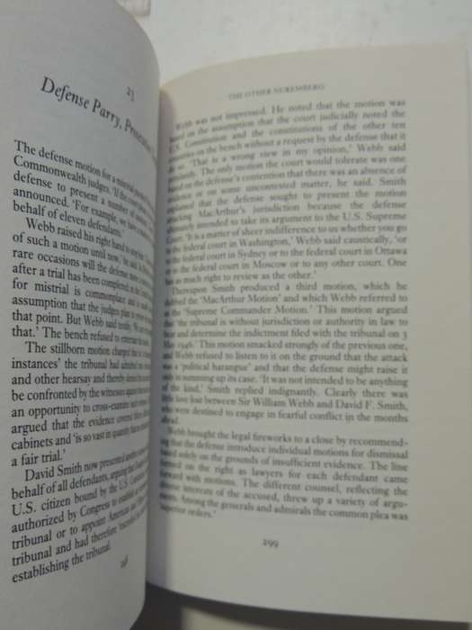 The Other Nuremberg - The Untold Story Of The Tokyo War Crime Trials  Harold C. Brackman