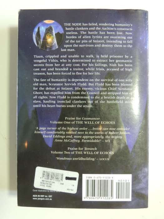 Scrutator - Vol 3 The Well Of Echoes - Ian Irvine