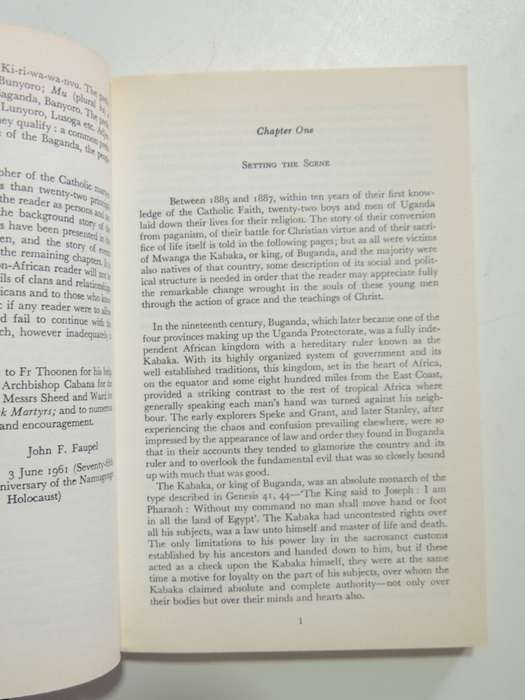 African Holocaust - The Story Of The Uganda Martyrs - J.F. Faupel