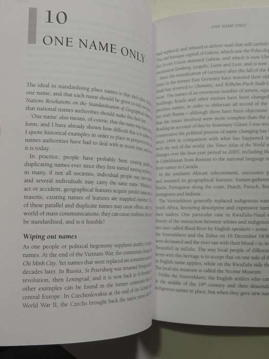Falling Into Place - The Story Of Modern South African Place Names - Elwyn Jenkins