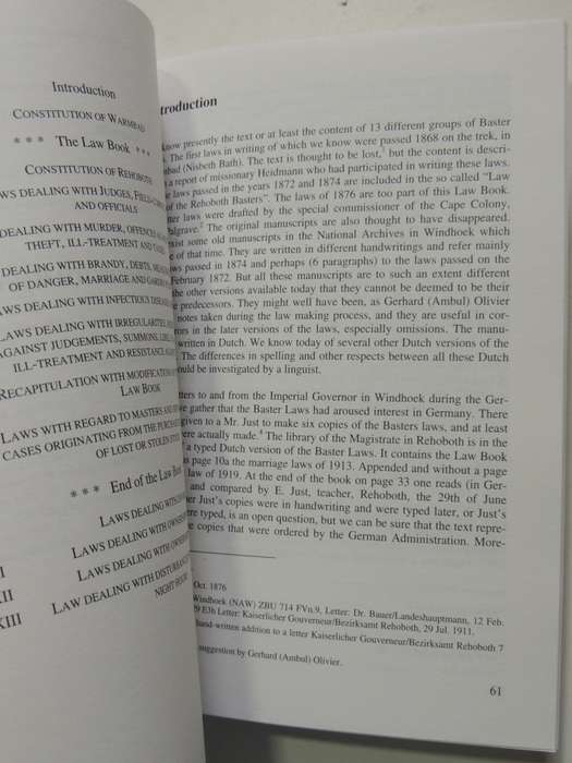 A Concise History of the Rehoboth Basters Until 1990 - Rudolf G. Britz,Hartmut Lang,Cornelia Limpri