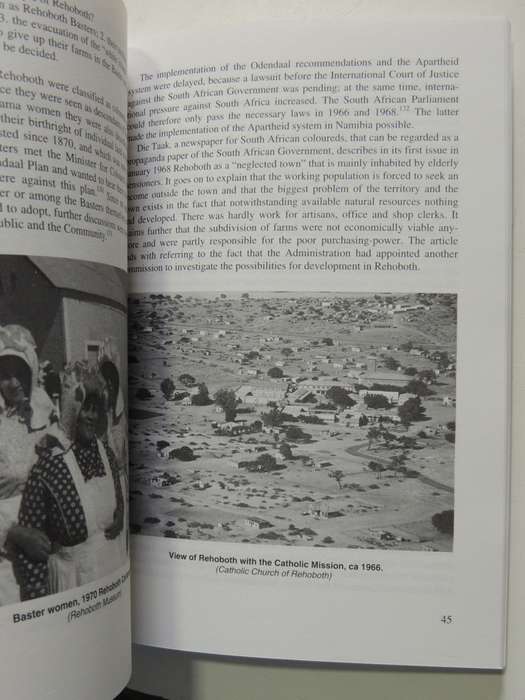 A Concise History of the Rehoboth Basters Until 1990 - Rudolf G. Britz,Hartmut Lang,Cornelia Limpri
