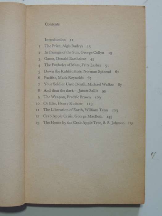 The War Book - ed. James Sallis
