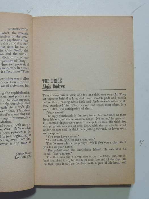 The War Book - ed. James Sallis