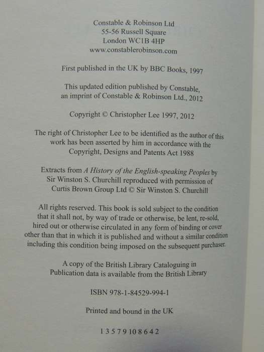This Sceptred Isle - The Making Of The British - Christopher Lee