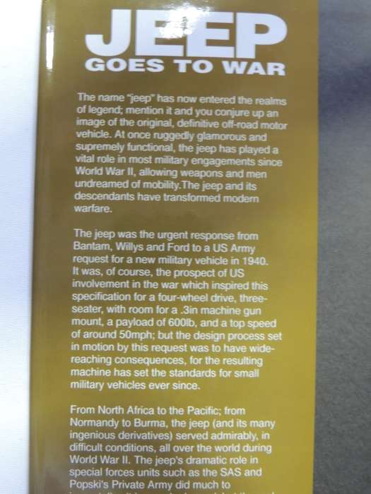 Jeep Goes To War  William Fowler