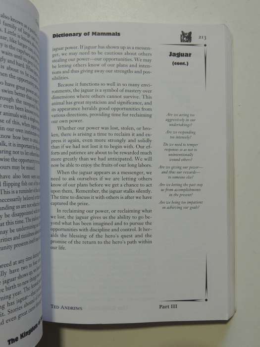 Animal - Wise - The Spirit Language And Signs Of Nature - Ted Andrews