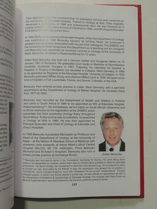The History Of Urology In South Africa- I.M. Viljoen