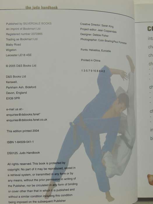 The Judo Handbook - Roy Inman