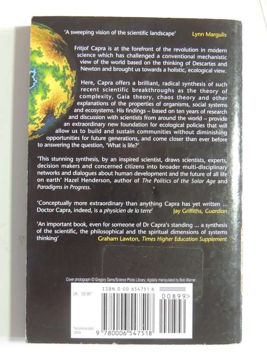The Web of Life, A New Synthesis of Mind & Matter - Fritjof Capra