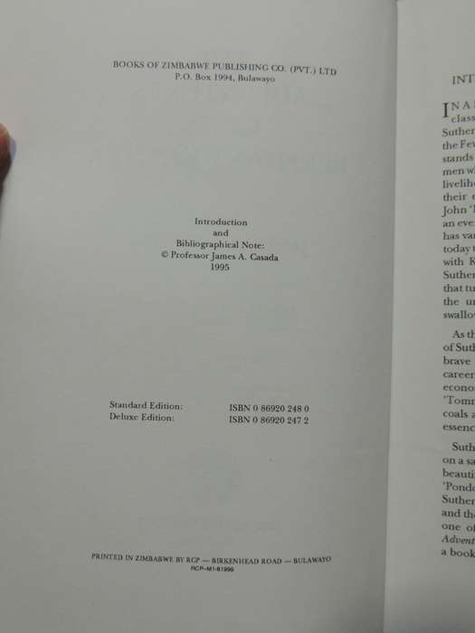 African Hunting Reprint Series - Complete In 12 Volumes