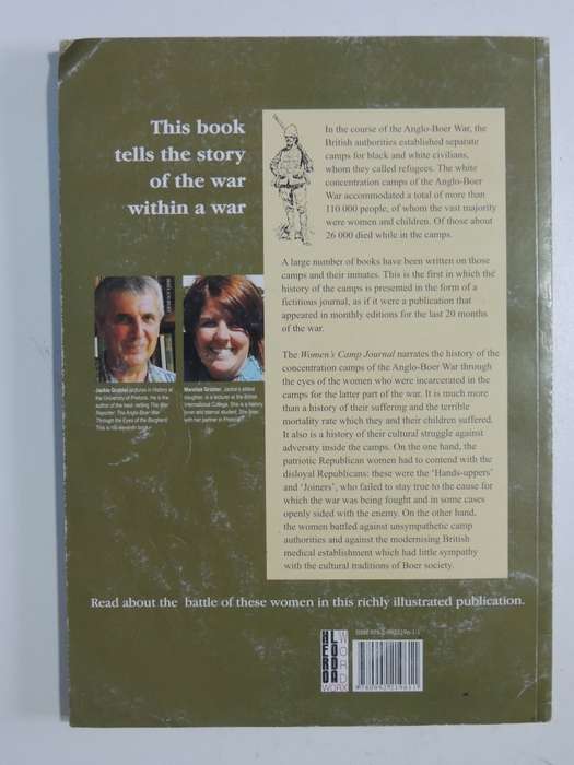 Women`s Camp Journal,The Concentration Camps Of The Anglo-Boer War -Jackie Grobler, Marelize Grobler