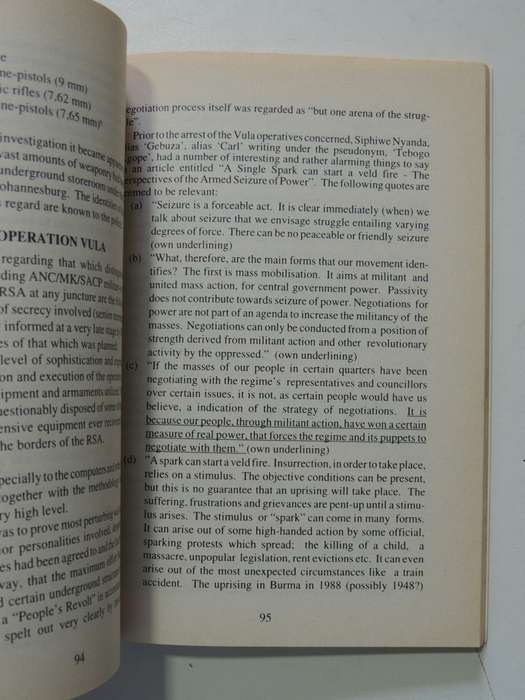 The Other Side Of The Story - A True Perspective - Maj-Gen H.D. Stadler