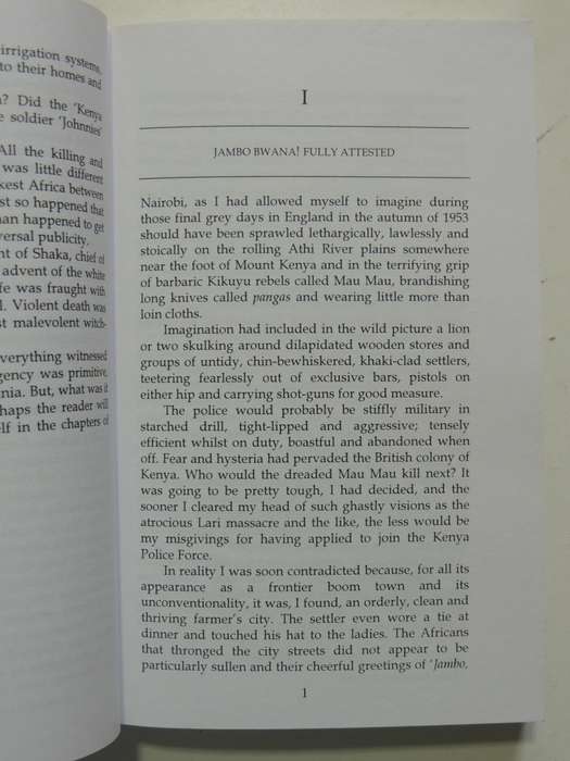 Kenya Cowboy, Police Officer`s Account of The Mau Mau Emergency - Peter Hewitt