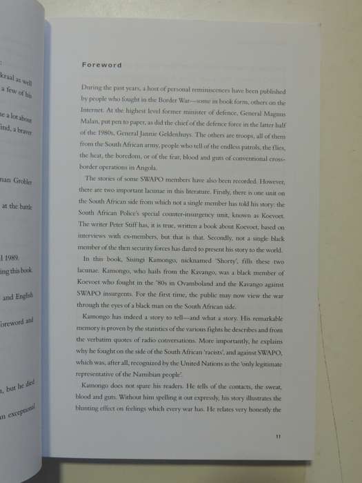 Shadows In The Sand, A Koevoet Tracker`s Story Of Insurgency War -Sisingi Kamongo,Leon Bezuidenhout