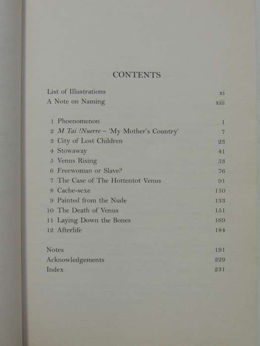 The Hottentot Venus, The Life & Death of Saartjie Baartmn - Rachel Holmes