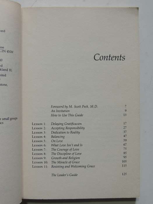 Exploring The Road Less Travelled - A Study Guide For Small Groups - Alice & Walden Howard