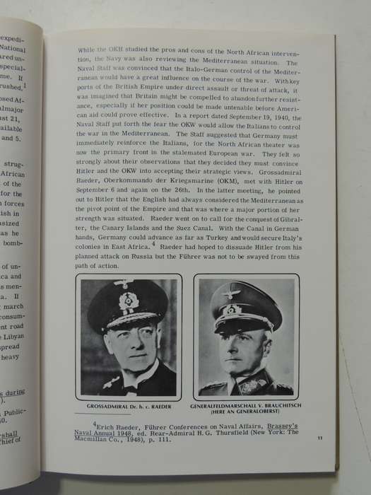 Uniforms, Organization And History Of The Afrikakorps - Roger James Bender, Richard D Law