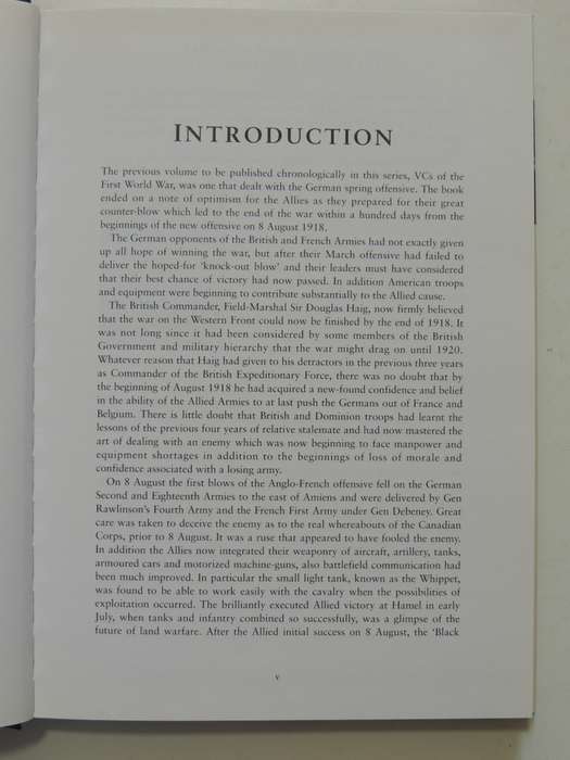 VCs Of The First World War - The Road To Victory 1918- Gerald Gliddon