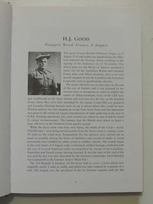 VCs Of The First World War - The Road To Victory 1918- Gerald Gliddon