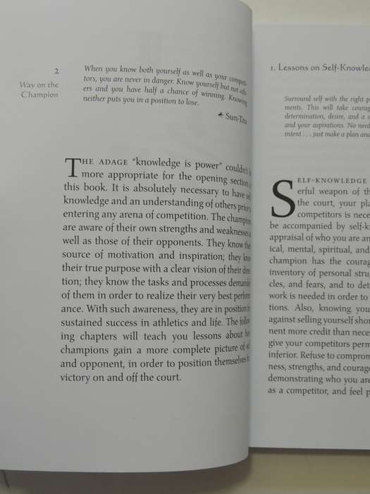 The Way of the Champion,Lessons from Sun Tsu`s Art of War...Tao Wisdom for Sports & LifeJerry Lynch