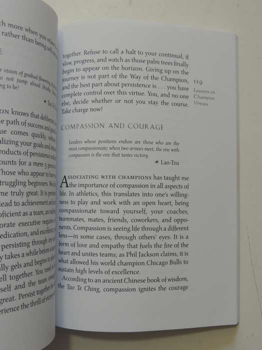 The Way of the Champion,Lessons from Sun Tsu`s Art of War...Tao Wisdom for Sports & LifeJerry Lynch