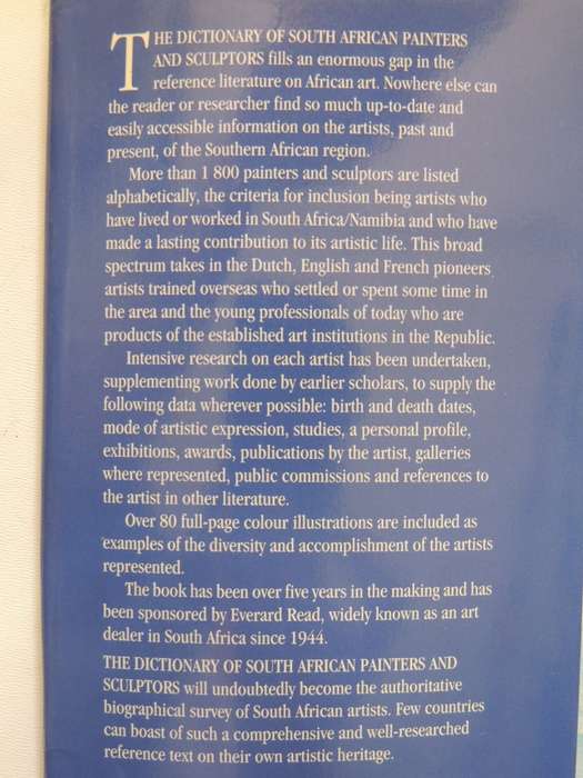 The Dictionary of South African Painters and Sculptors - Grania Ogilvie    Signed
