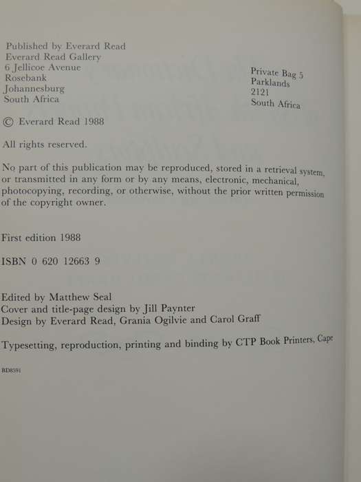 The Dictionary of South African Painters and Sculptors - Grania Ogilvie    Signed