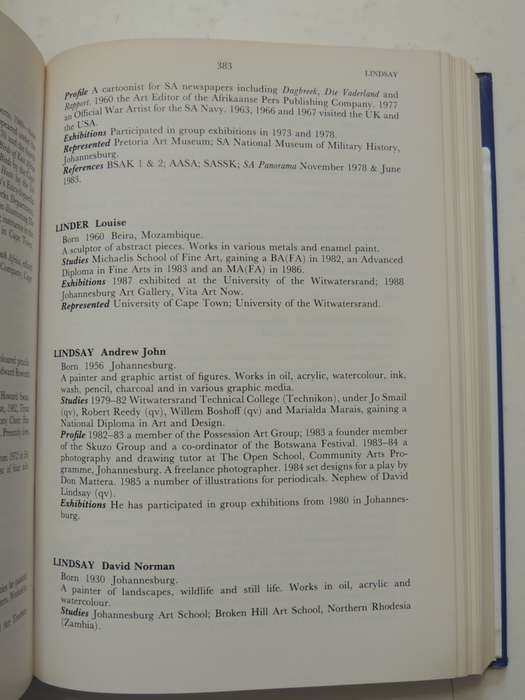 The Dictionary of South African Painters and Sculptors - Grania Ogilvie    Signed